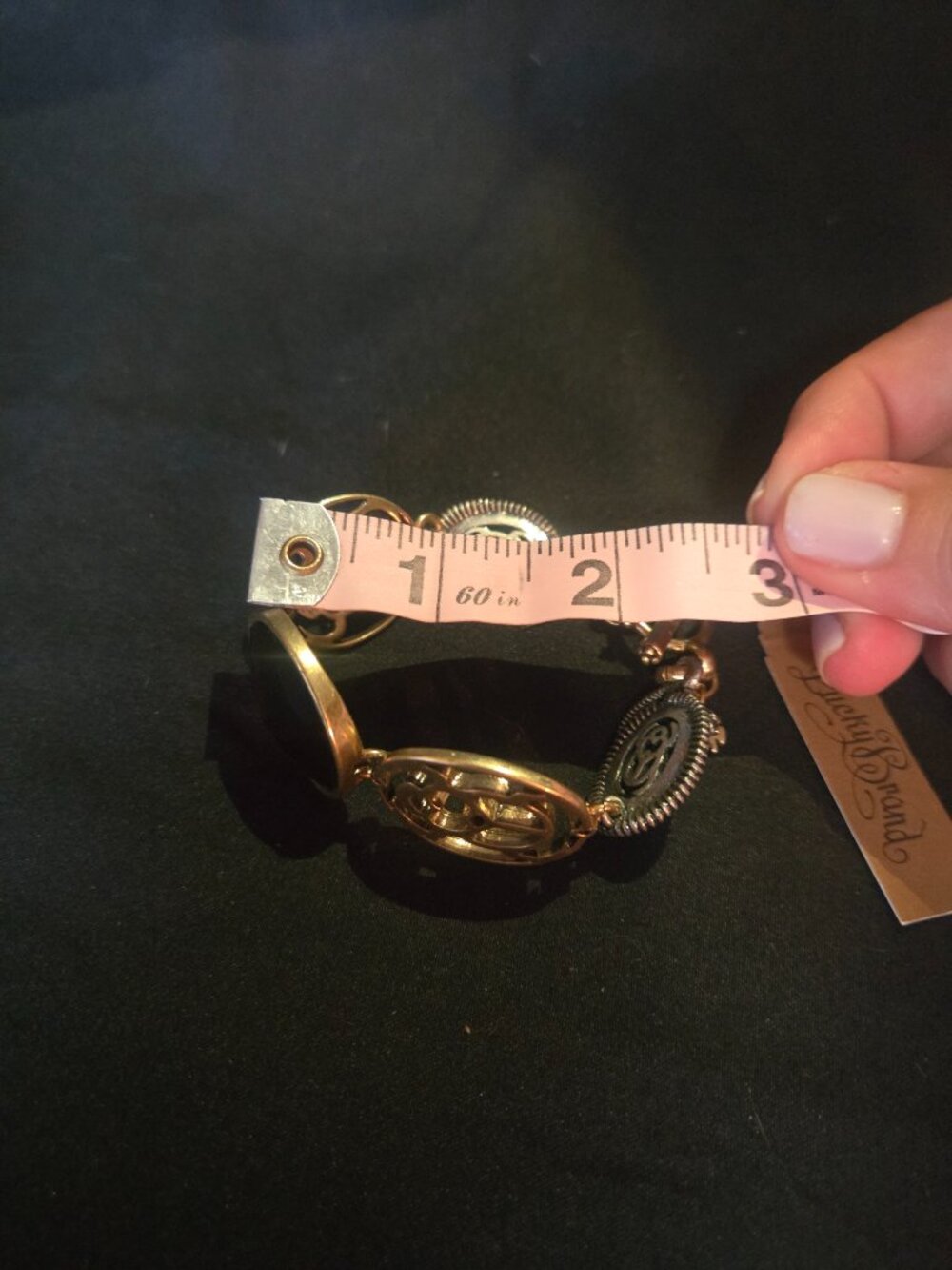 Lucky Brand Semi-Precious Stone Mixed Metal Bracelet | NWT - Picture 6 of 7